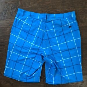 Nike Golf tour performance plaid shorts